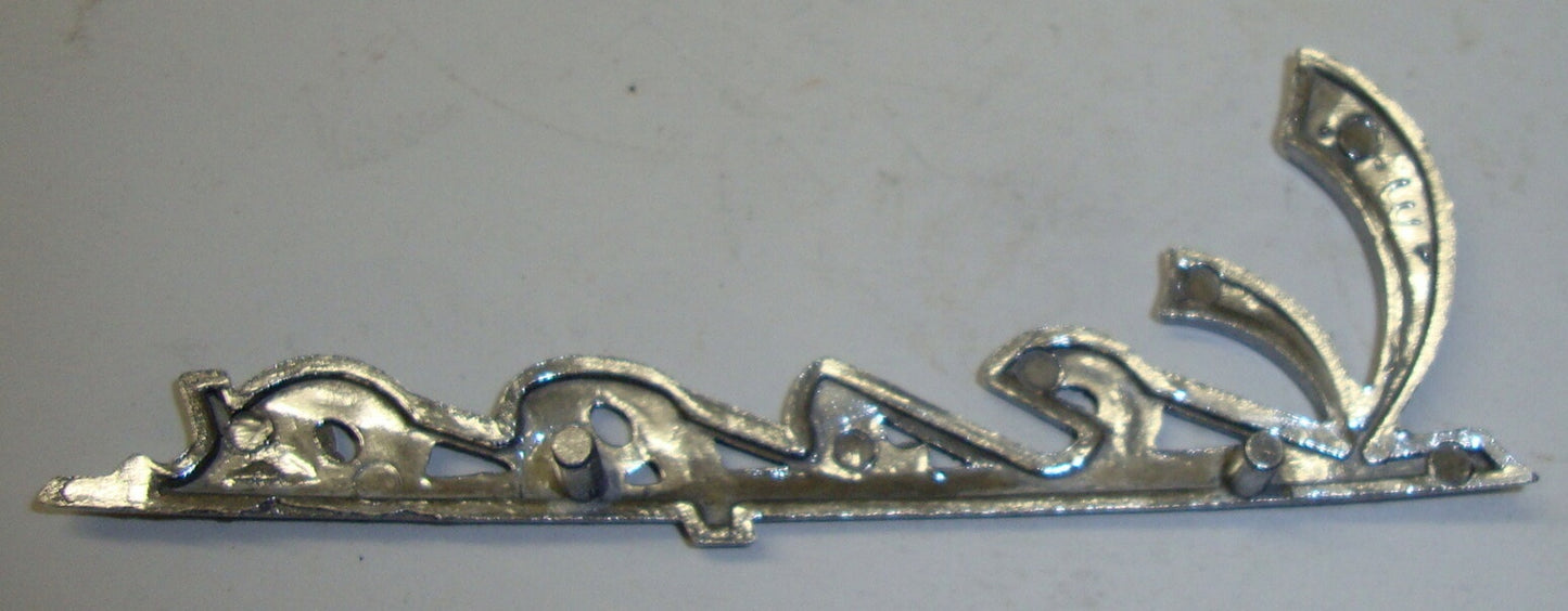 Name plate with pins, "Vespa", Vespa ET2 - ET4