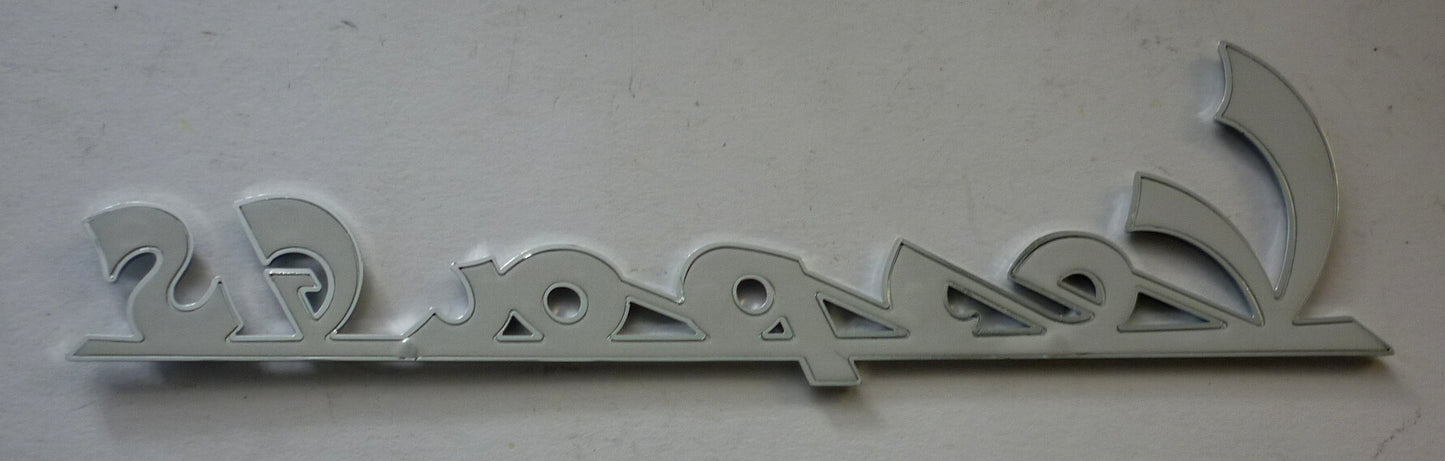 Name plate, shaped, self-adhesiveVespa 160 / GS4