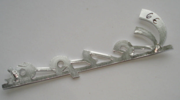 Name plate, "Vespa", Vespa 50 / 125 / 150 / 180 / 200