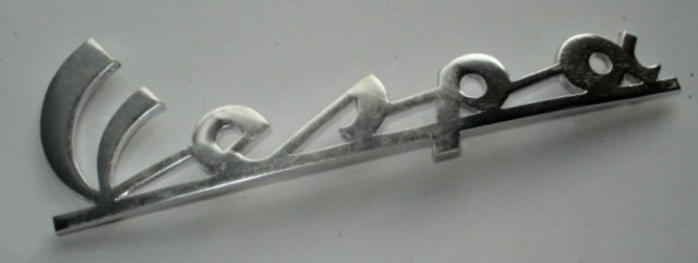 Name plate with pins, "Vespa 50"