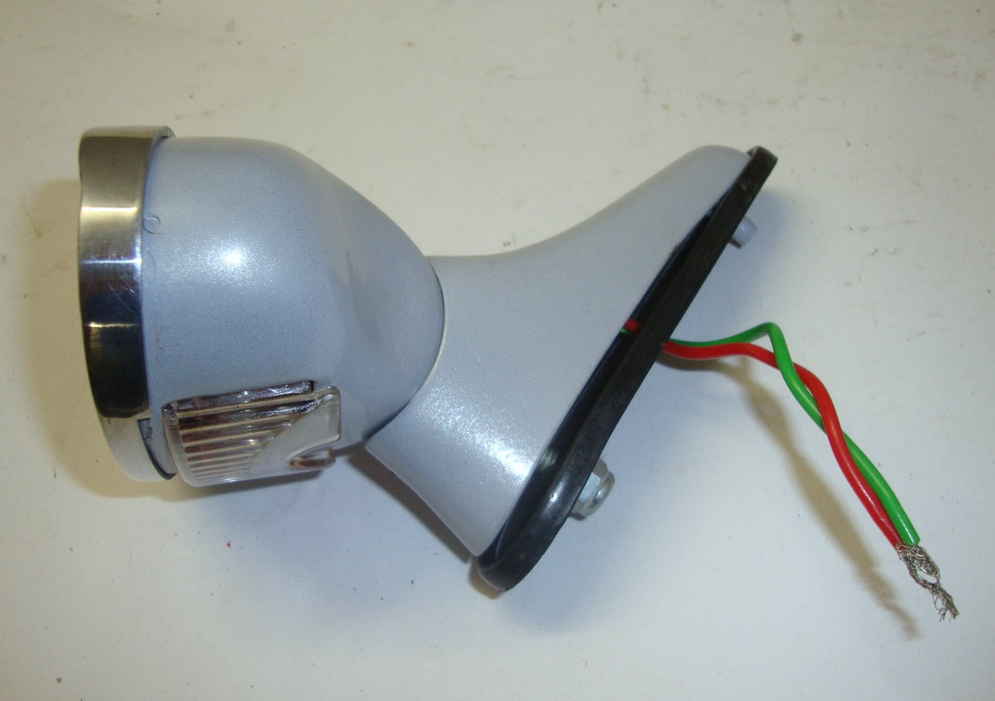 Schwanenhalsrücklicht, HELLA, silber, Repro