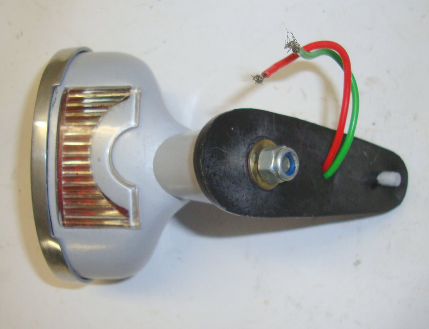 Schwanenhalsrücklicht, HELLA, silber, Repro