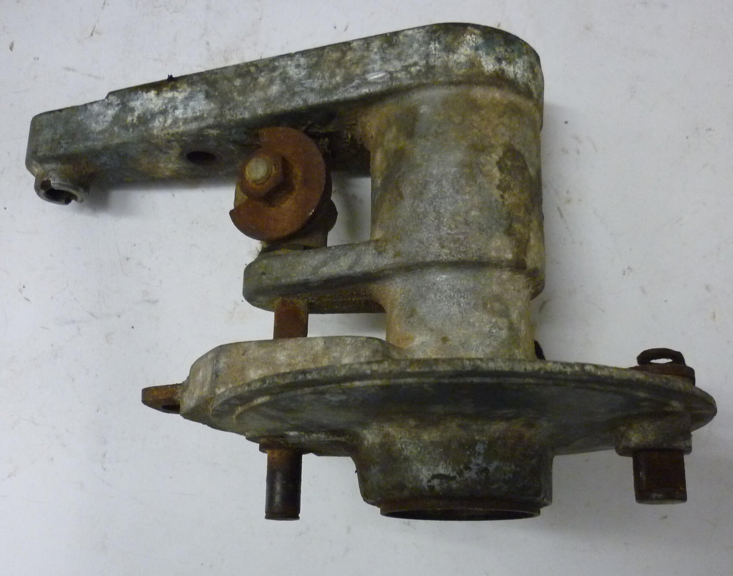 Suspension arm, 8", metalic blue, Vespa 125 / 150 / Ape