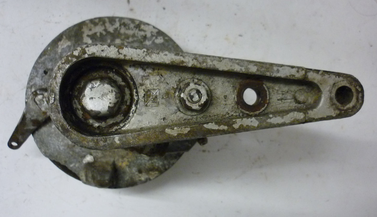 Suspension arm, complete, 8", studs M 10, Vespa 125 / 150 / Ape