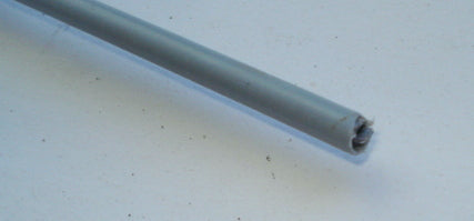 Seilzughülle, 4,8 mm, L.W. 2,5 mm, hellgrau
