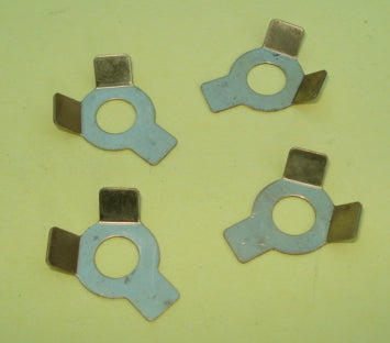 Sicherungsblechesatz, Motorgehäuse, Messing, Vespa GS 160 / SS 180