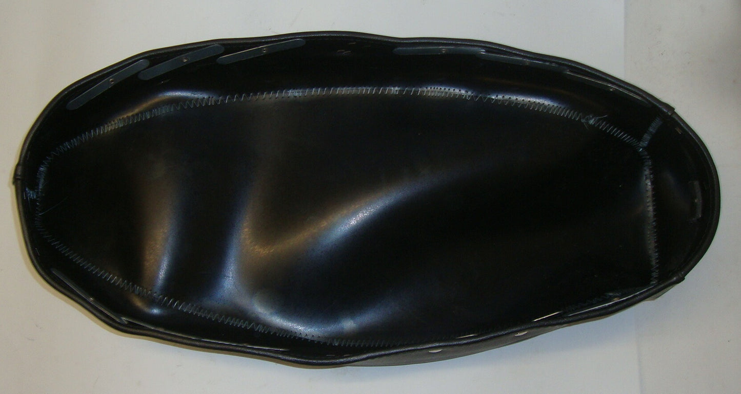 Dual seat cover, black, Vespa GS 160 VSB1T 0030201 > 1963 > 1964