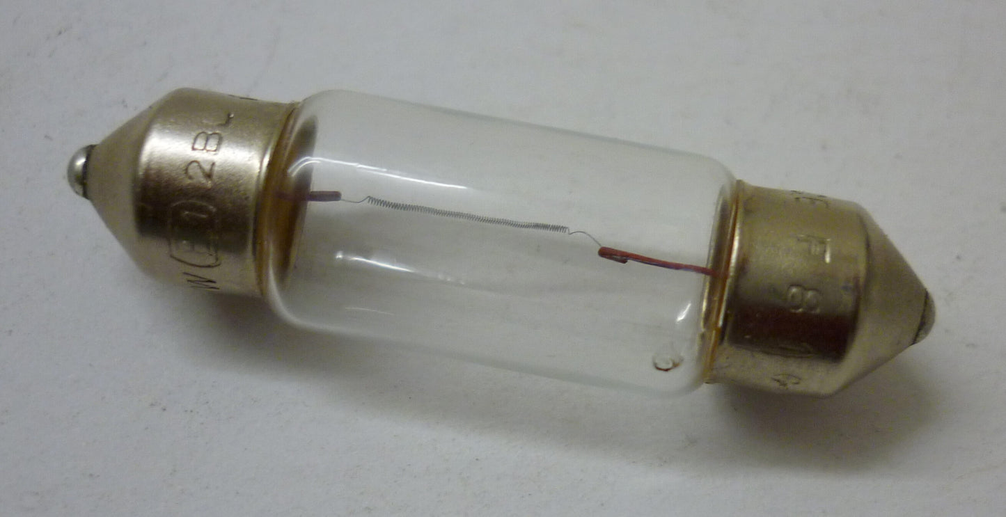 Fuse type bulb, 12V 5W, SV8,5 10,5x38 mm