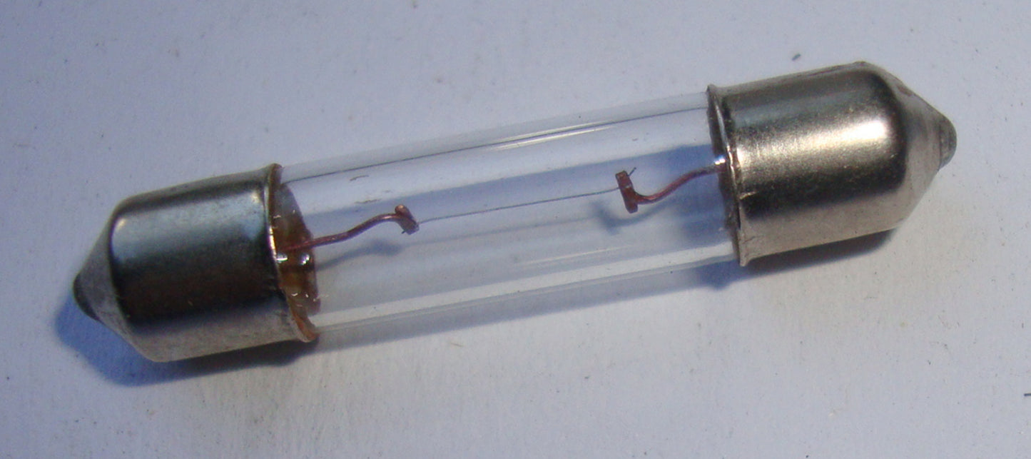 Fuse type bulb, SV6 6V 1,0W, 6x21 mm
