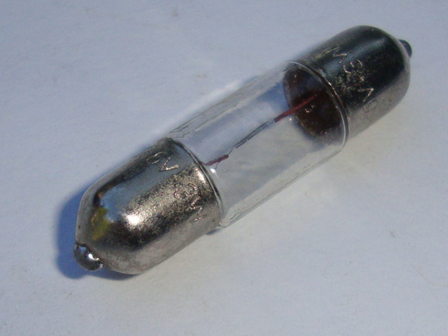 Fuse type bulb, OSRAM, SV7 6V 3W, 8x29 mm