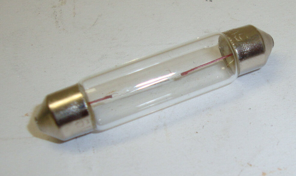 Fuse type bulb, SV7 6V 3W, 8x38 mm