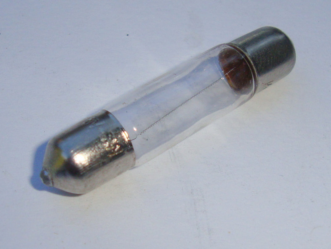 Fuse type bulb, SV7 6V 5W, 8x38 mm