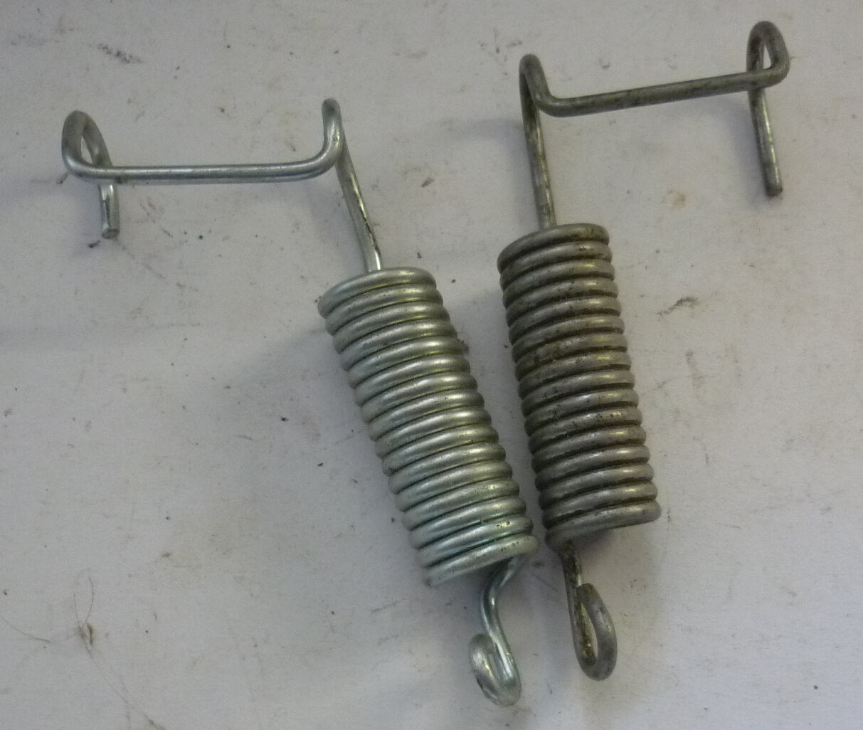 Federn, Hauptständer, verzinkt, Öse, Vespa 125 1948 > 1957 / 150 1954 > 1958 / GS 150