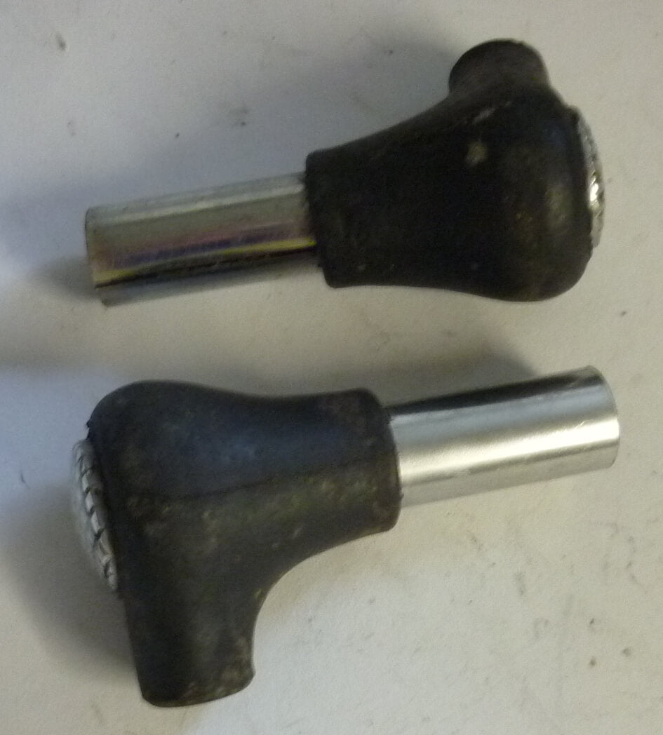 Piedini cavalletto, qualità premium, Ø 15 mm, Vespa 125 1958 - 1960 / 150 1956 - 1960