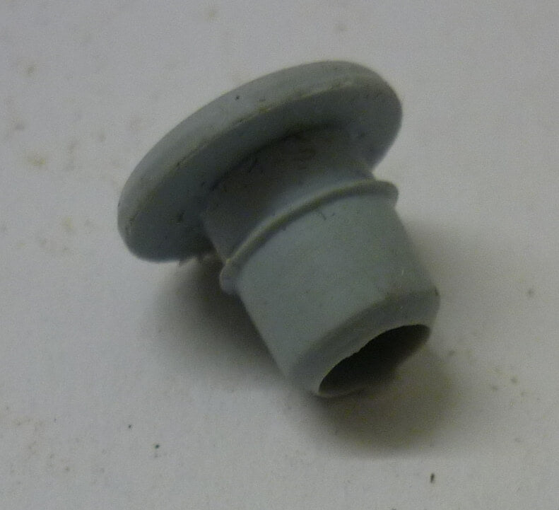 Stopfen für Gewindelöcher Ersatzradhalter, grau, Vespa 50 / 90 / 125 / 150 / 160 / 180 / 200
