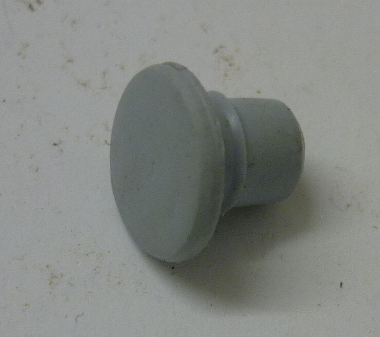 Stopfen für Gewindelöcher Ersatzradhalter, grau, Vespa 50 / 90 / 125 / 150 / 160 / 180 / 200