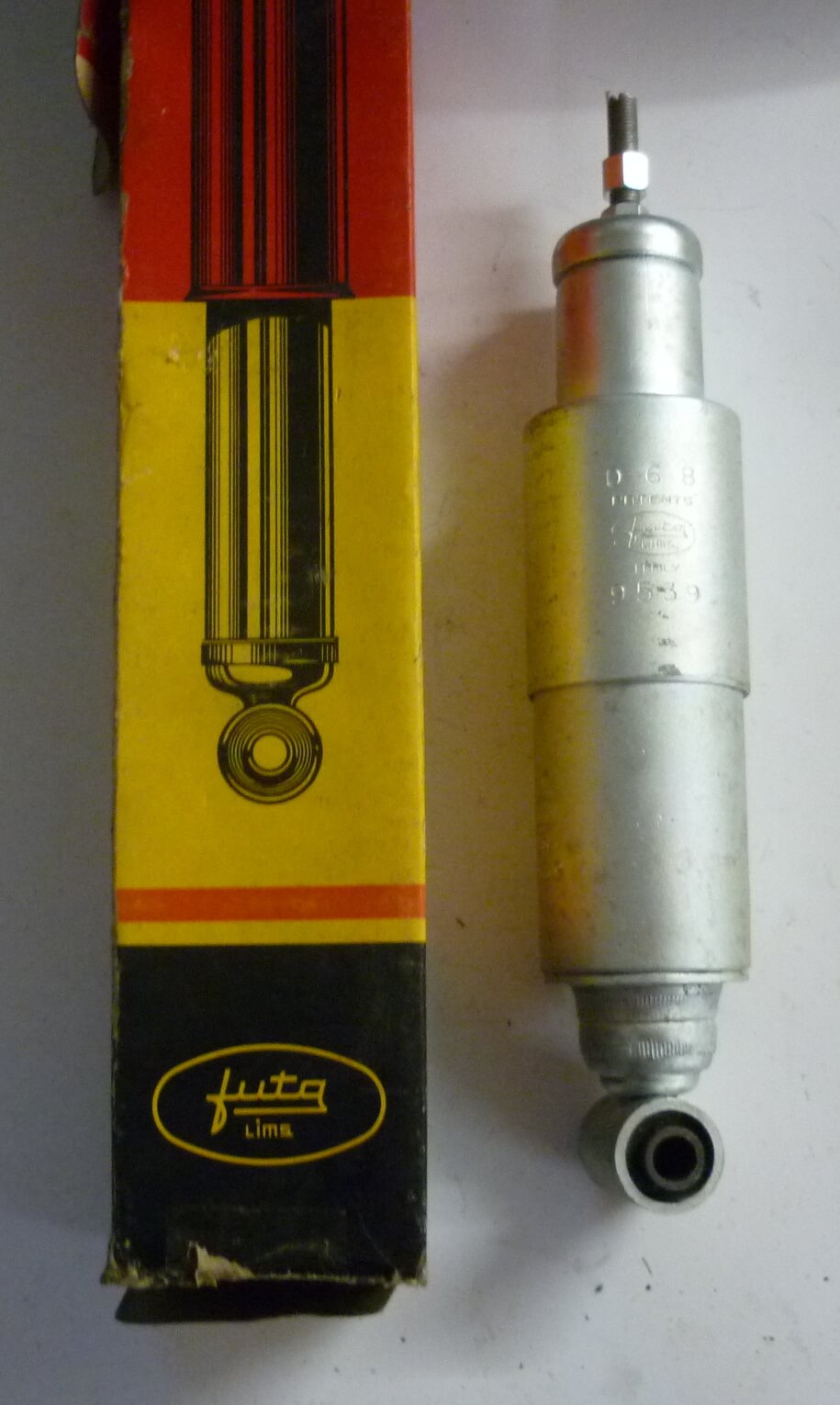 Shockabsorber, front, metal, Vespa 160 GS / 180 SS