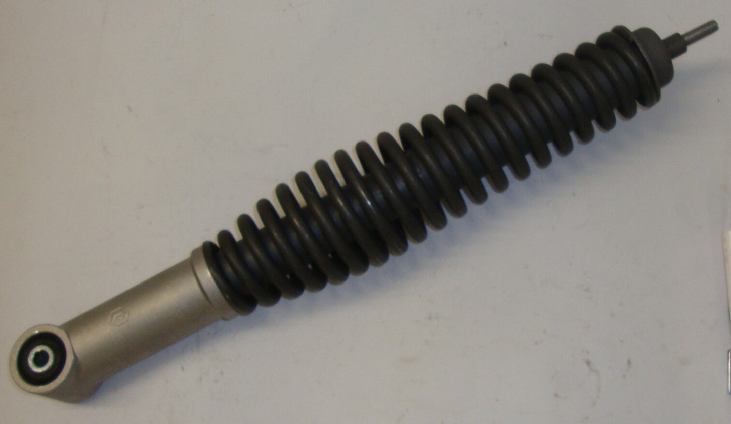 Rear shock absorber, complete, phosphated, CARBONE, Vespa 125 / 150 > 1961, lower part in aluminium