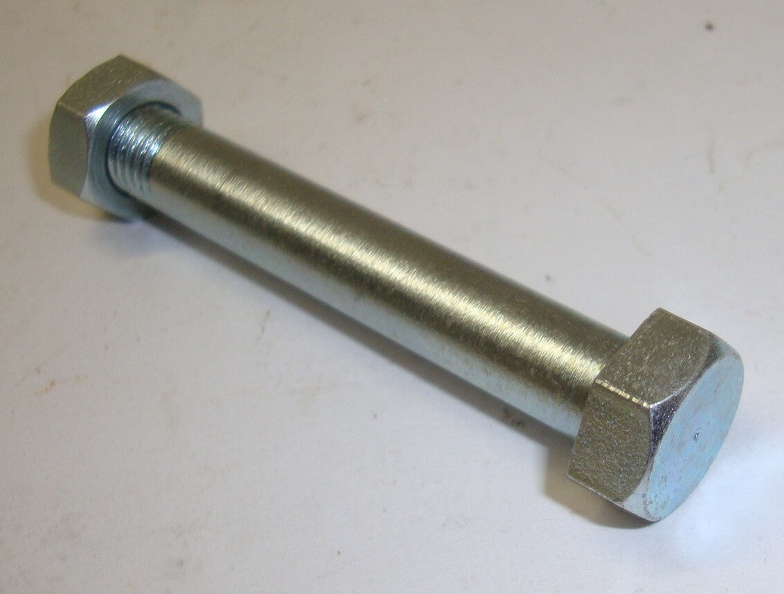 Schraube mit Mutter, Stoßdämpfer, hinten, unten, verzinkt, Vespa ab 1963