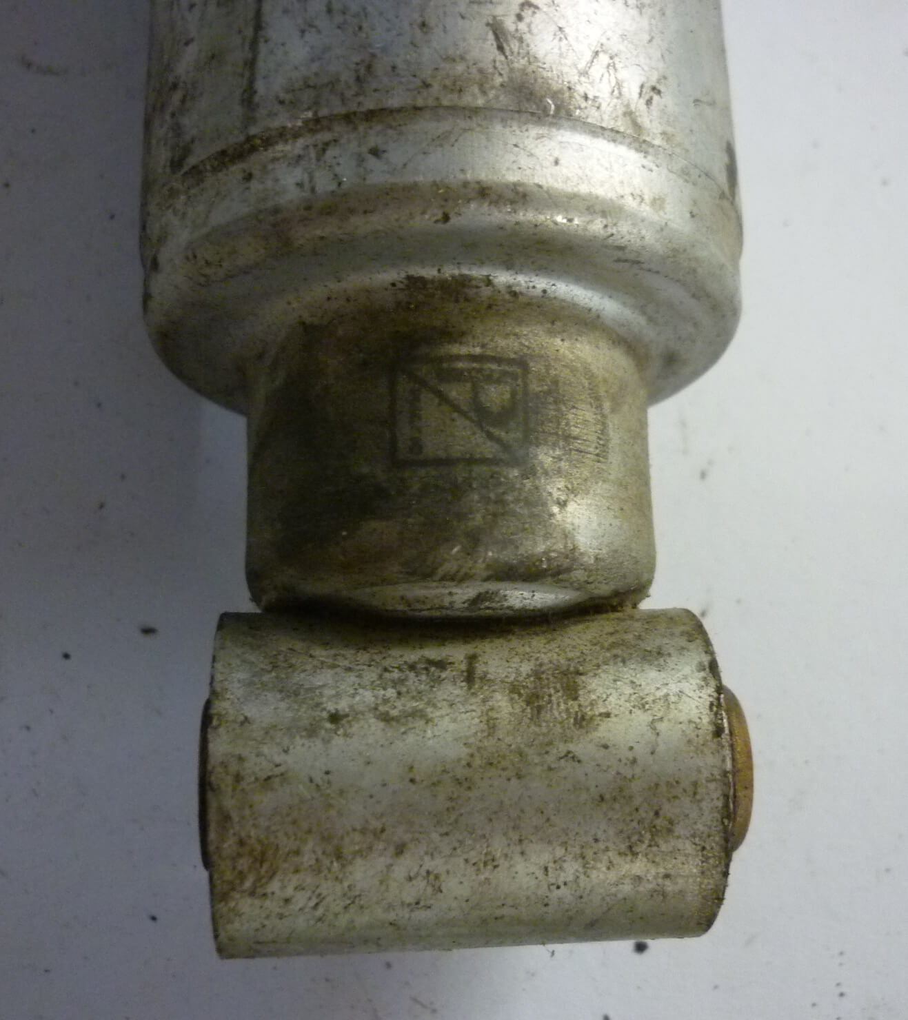 Shockabsorber, front, metal, Vespa 160 GS / 180 SS