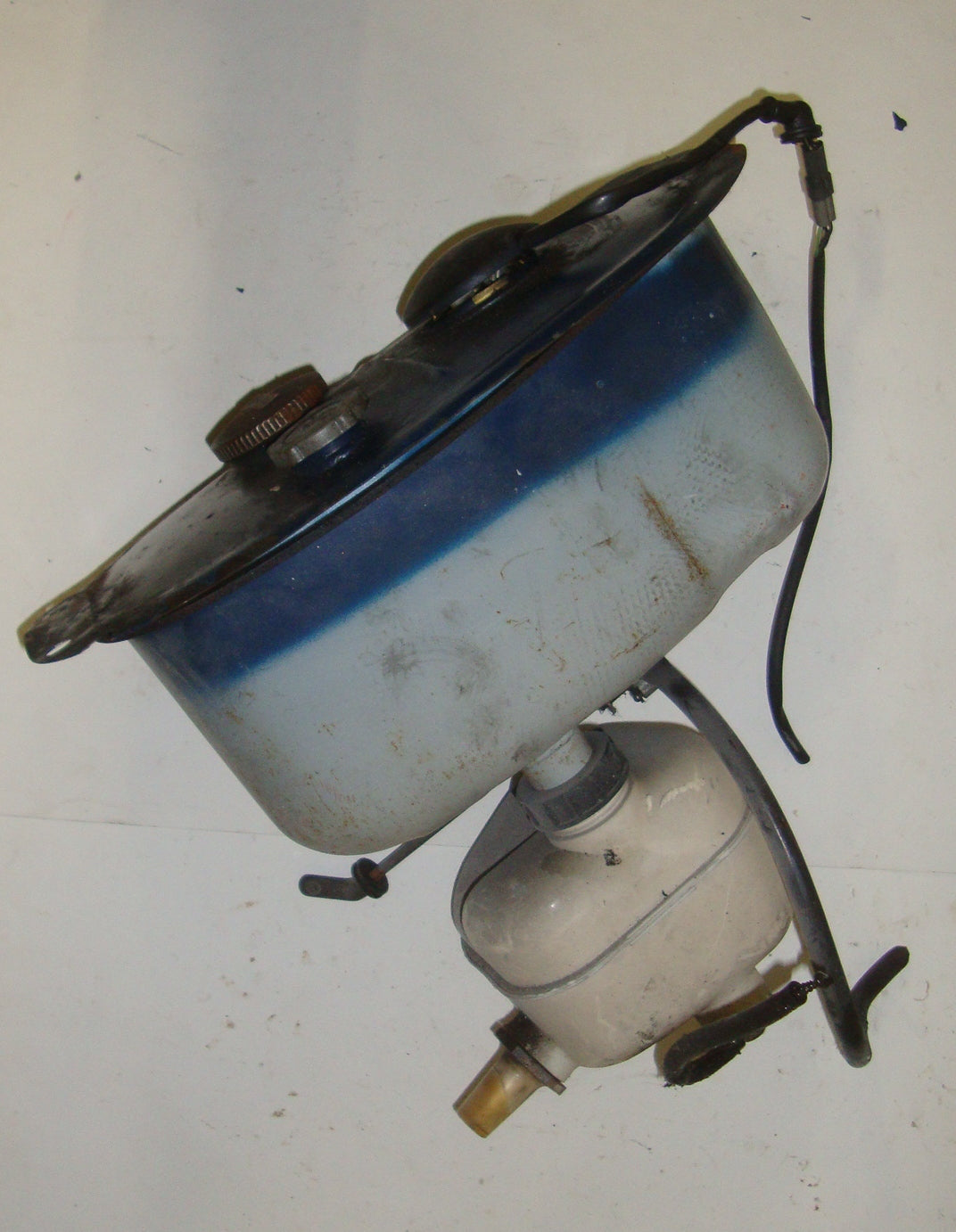 Kraftstofftank mt Ölbehälter, Vespa PX/PE Lusso 80 /125 / 150 / 200