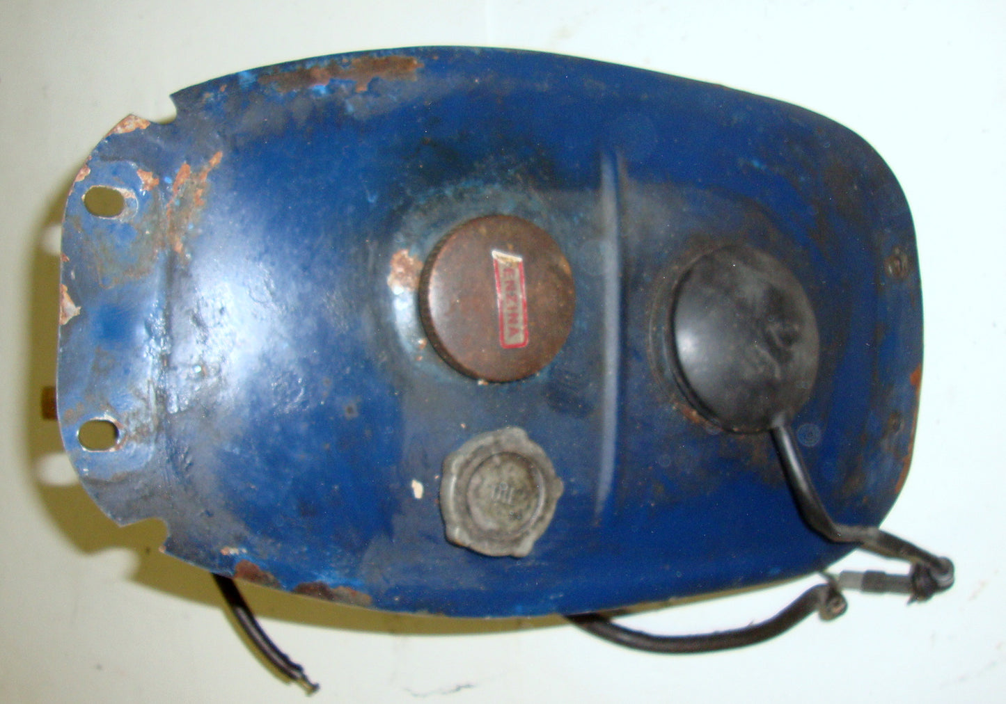 Kraftstofftank mt Ölbehälter, Vespa PX/PE Lusso 80 /125 / 150 / 200