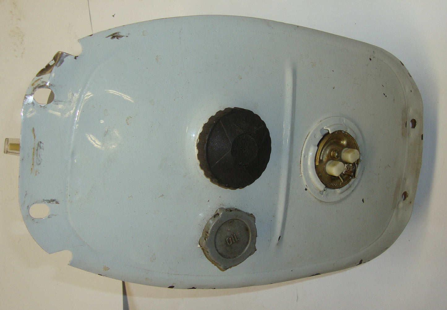 Kraftstofftank, Komplett mit Öltank, Vespa PX/PE Lusso 80 / 125 / 150 / 200