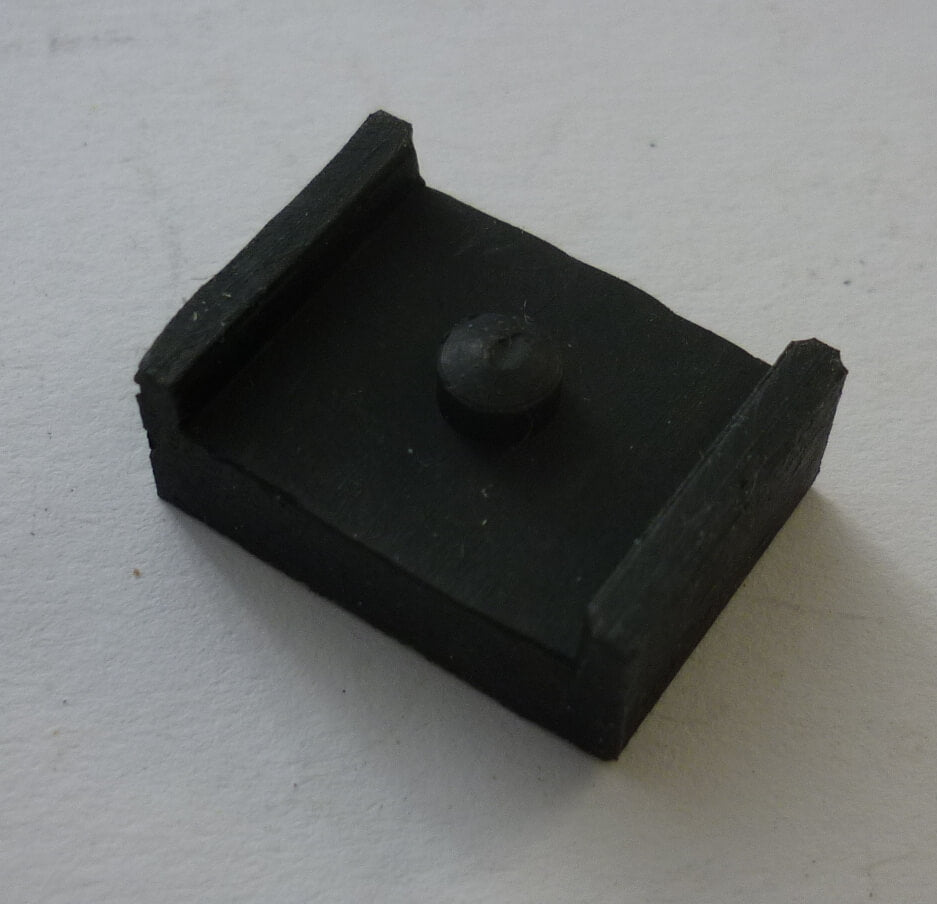 Buffer, tank bracket, smooth, Vespa 125 - 150