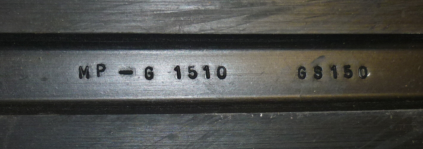 Fußmatte für Trittbrett, Vespa 150 GS