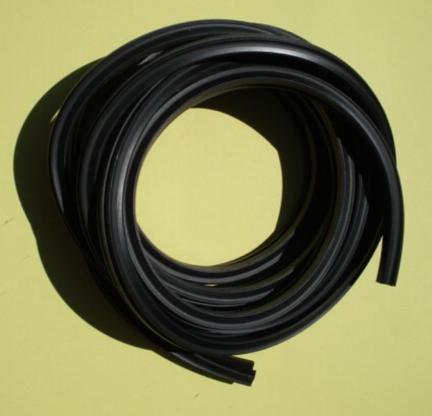 Rubber floor rail profile set, Vespa 98 / 125 / 150 / 160