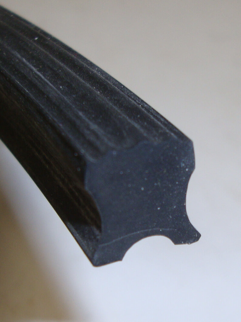 Rubber floor rail profile set, Mauro Pascoli, ACMA Vespa 125 / 150