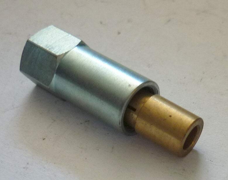 Überwurfmutter, Klemmhülse, VDO Tacho, Reprotachowelle, Vespa 125 / 150 / 160
