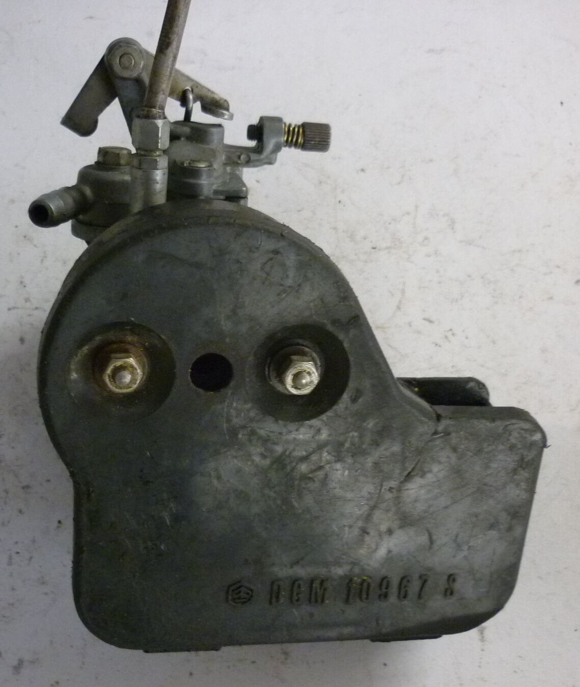 Carburettor 10 with air cleaner, DELL'ORTO, SHB 16.10, flat slider, Vespa 50 / N /L / R / Special