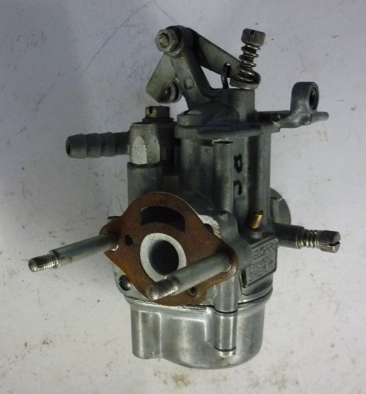 Carburettor 1, DELL'ORTO, SHB 16.10, flat slider, Vespa 50 / N /L / R / Special