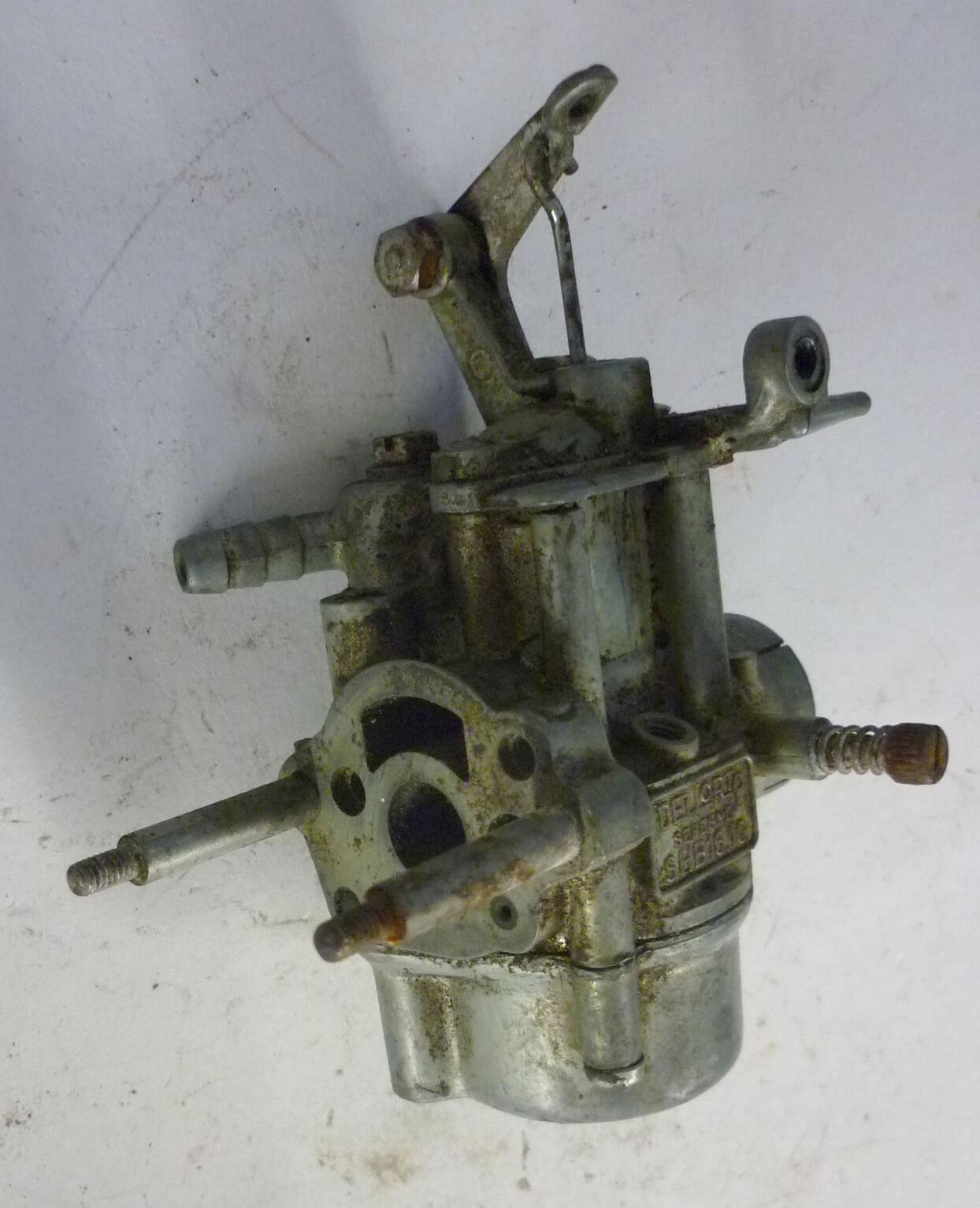 Carburettor 3, DELL'ORTO, SHB 16.10, flat slider, Vespa 50 / N /L / R / Special