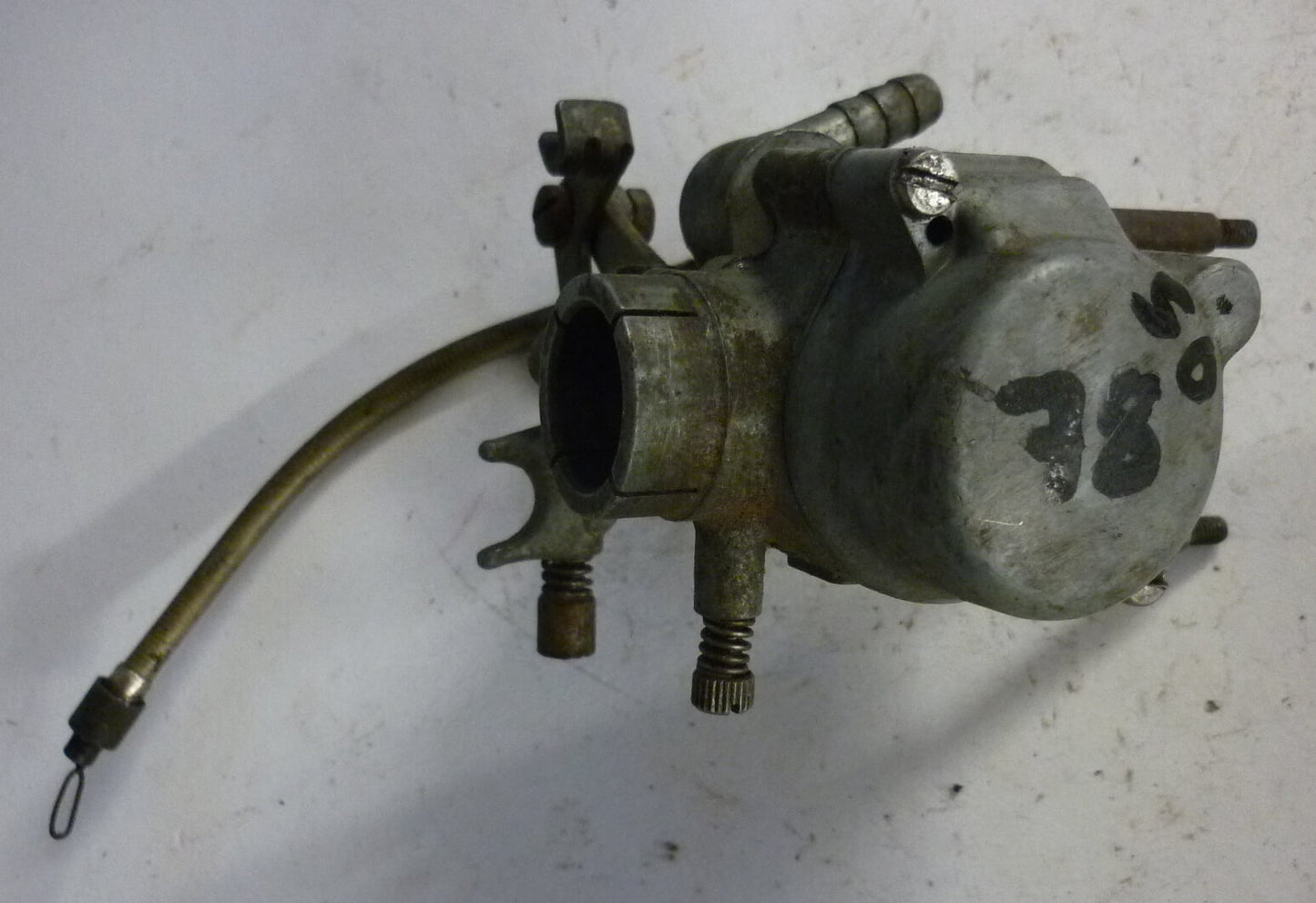 Carburettor 5, DELL'ORTO, SHB 16.10, flat slider, Vespa 50 / N /L / R / Special