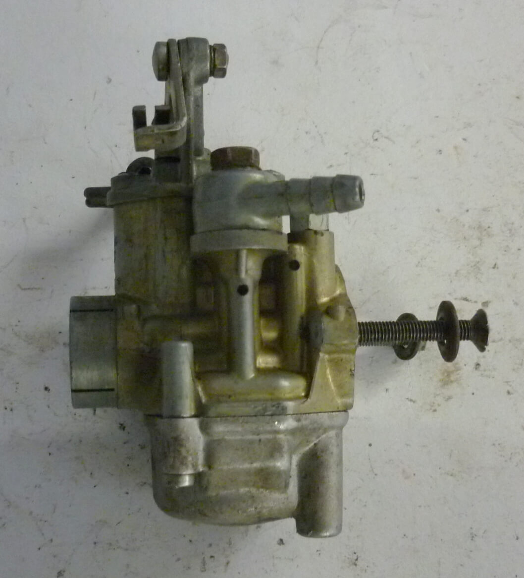 Carburettor 9, DELL'ORTO, SHB 16.10, flat slider, Vespa 50 / N /L / R / Special