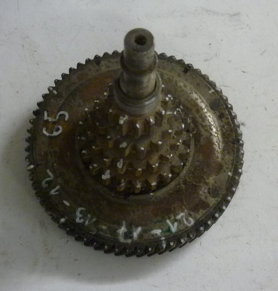 Spring gear assy, Vespa Rally 200, 12 - 13 - 17 - 21 - 65, used