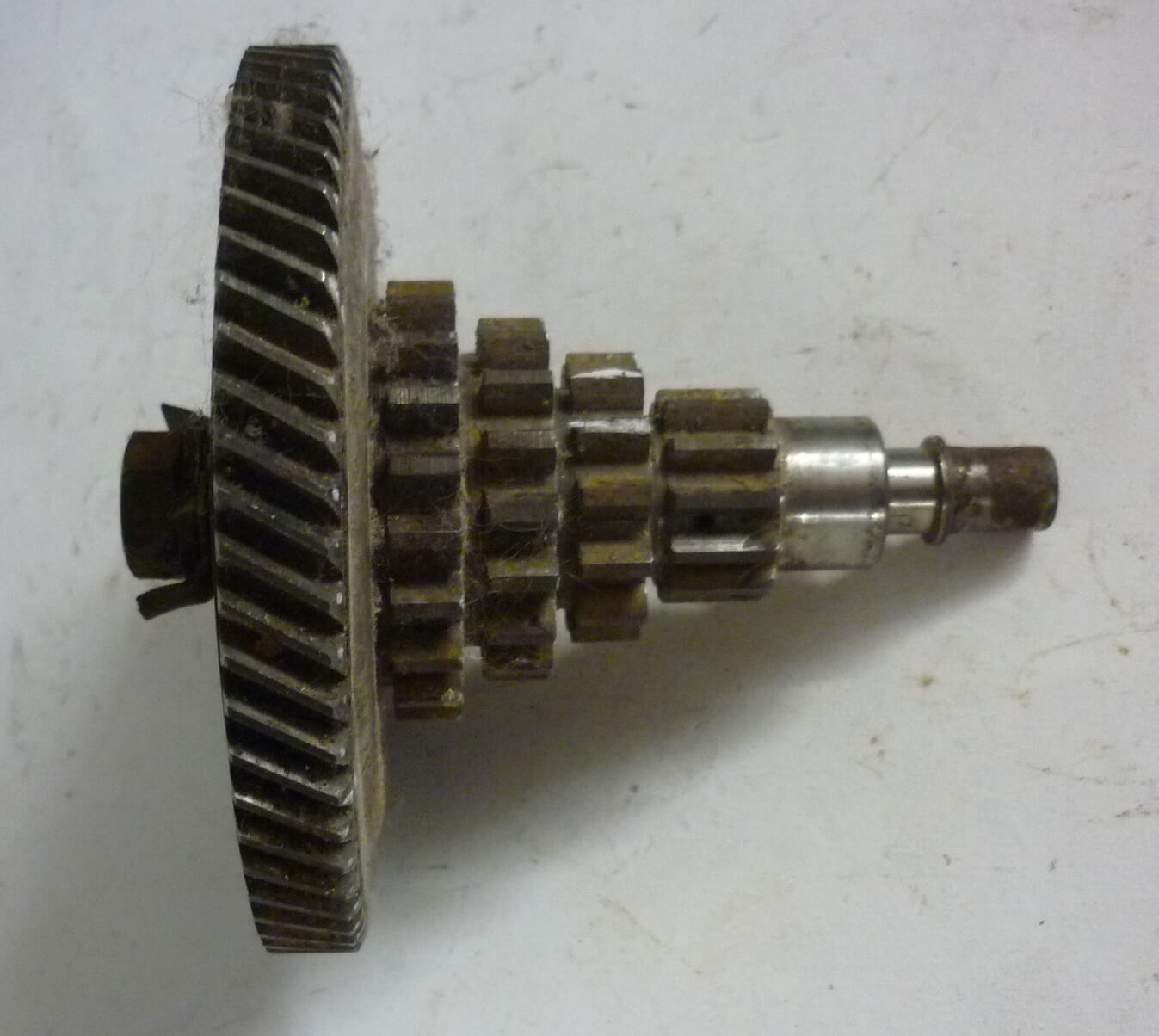 Spring gear assy, Vespa Rally 200, 12 - 13 - 17 - 21 - 65, used