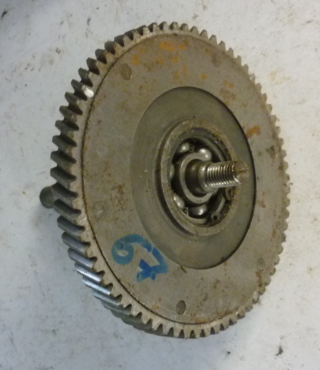 Vorgelege, komplett, 12 - 16 - 20 - 24 - 67, Vespa GS 150, Gebraucht