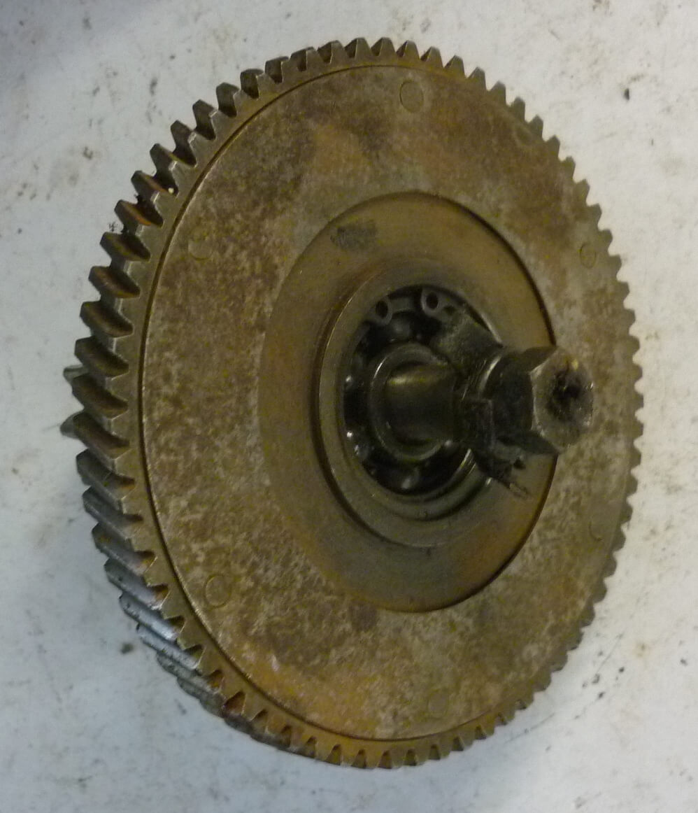 Vorgelege, komplett, 14 - 20 - 27 - 67, Vespa 125 VNA - VNB / 150 VBA, Gebraucht