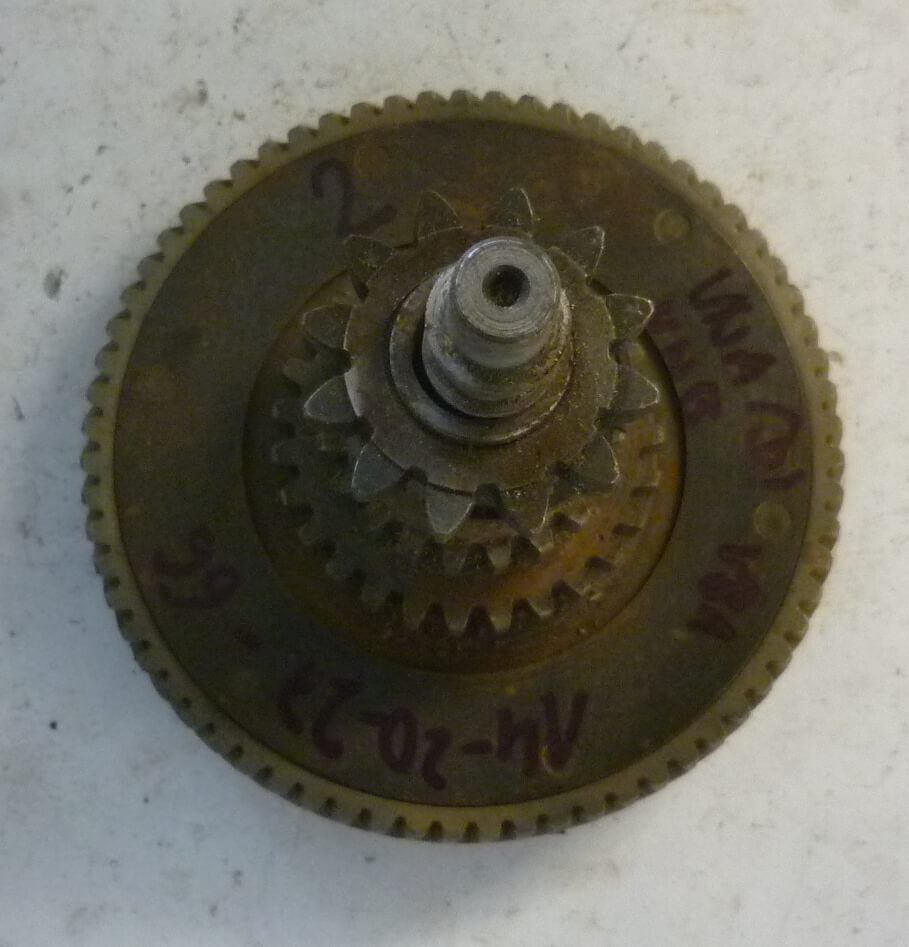Vorgelege, komplett, 14 - 20 - 27 - 67, Vespa 125 VNA - VNB / 150 VBA, Gebraucht