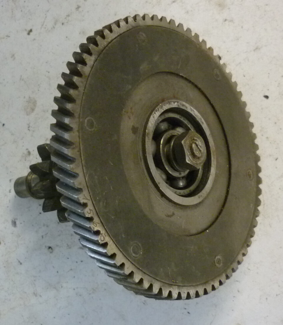 Vorgelege, komplett, 14 - 20 - 27 - 67, Vespa 125 VNA - VNB / 150 VBA, Gebraucht