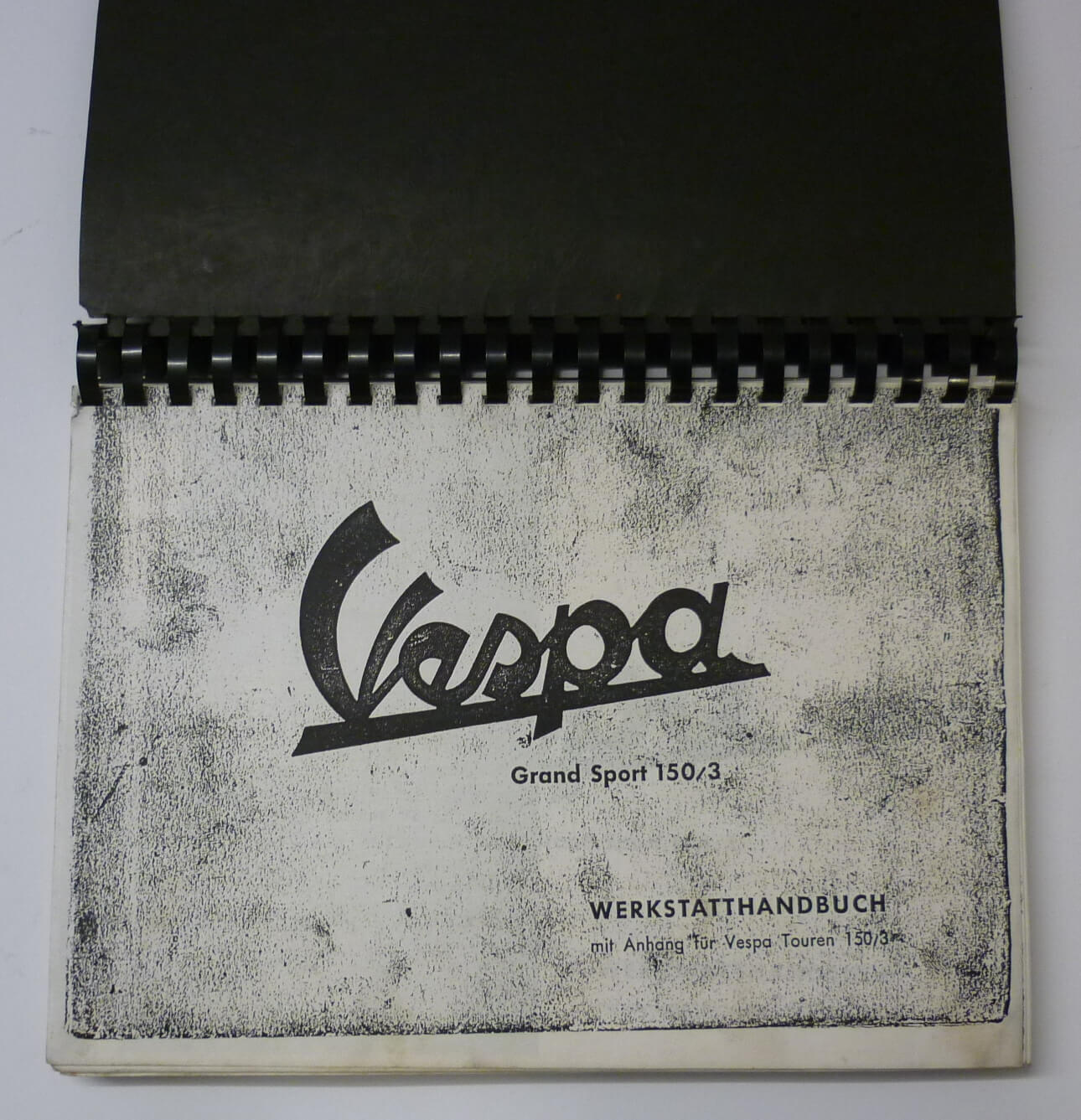 Service manual, Vespa Grand Sport 150/3 with attachment for Vespa Touren 150/3