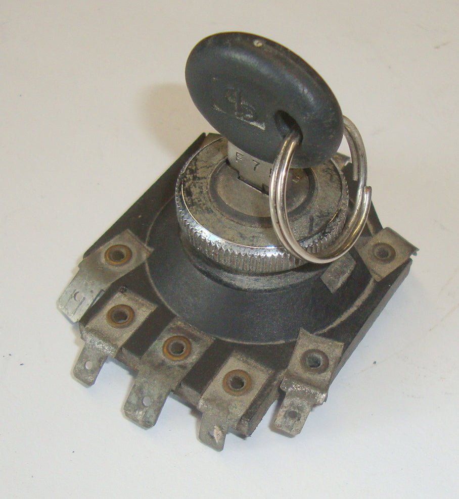 Ignition lock, CB, F 57, 8 connections, Vespa P80-150X / P200E / PX80-200 E with battery