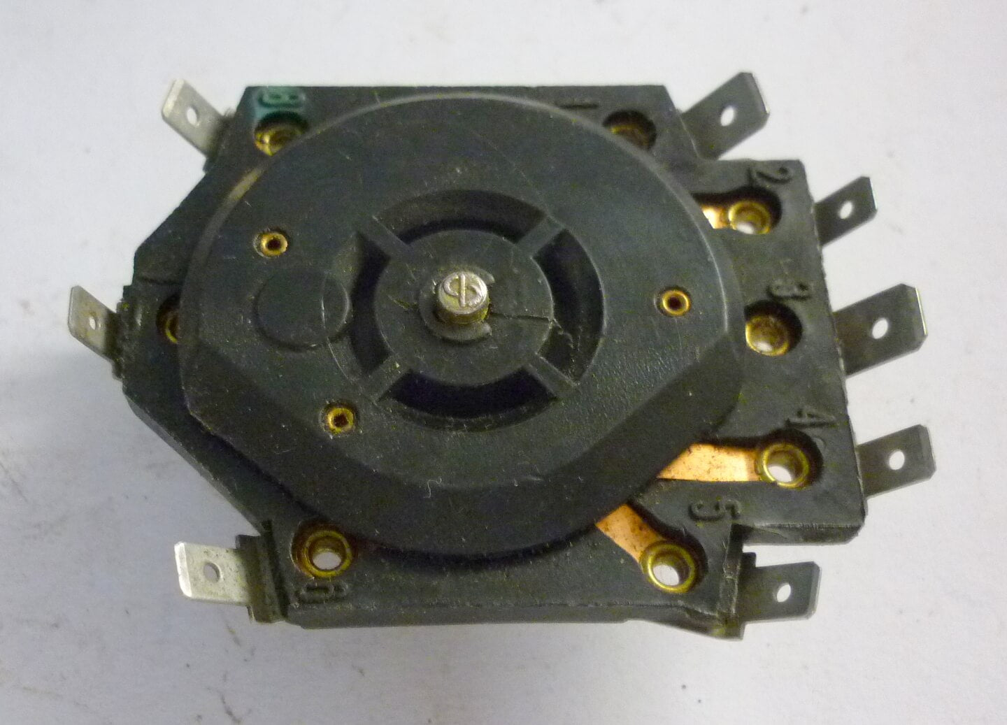 Ignition lock, without key, CB, F 25, 8 connections, Vespa P80-150X / P200E / PX80-200 E with battery