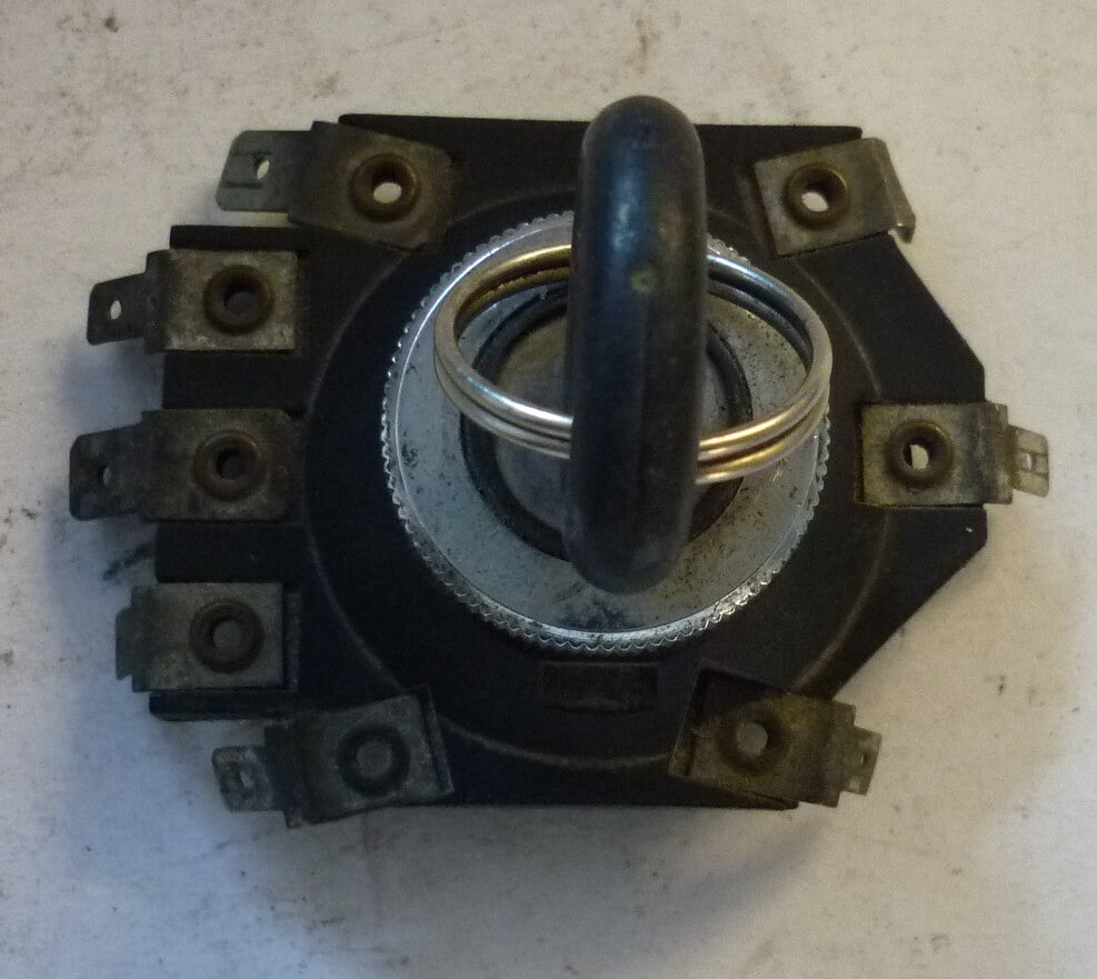 Ignition lock, CB, F 75, 8 connections, Vespa P80-150X / P200E / PX80-200 E with battery