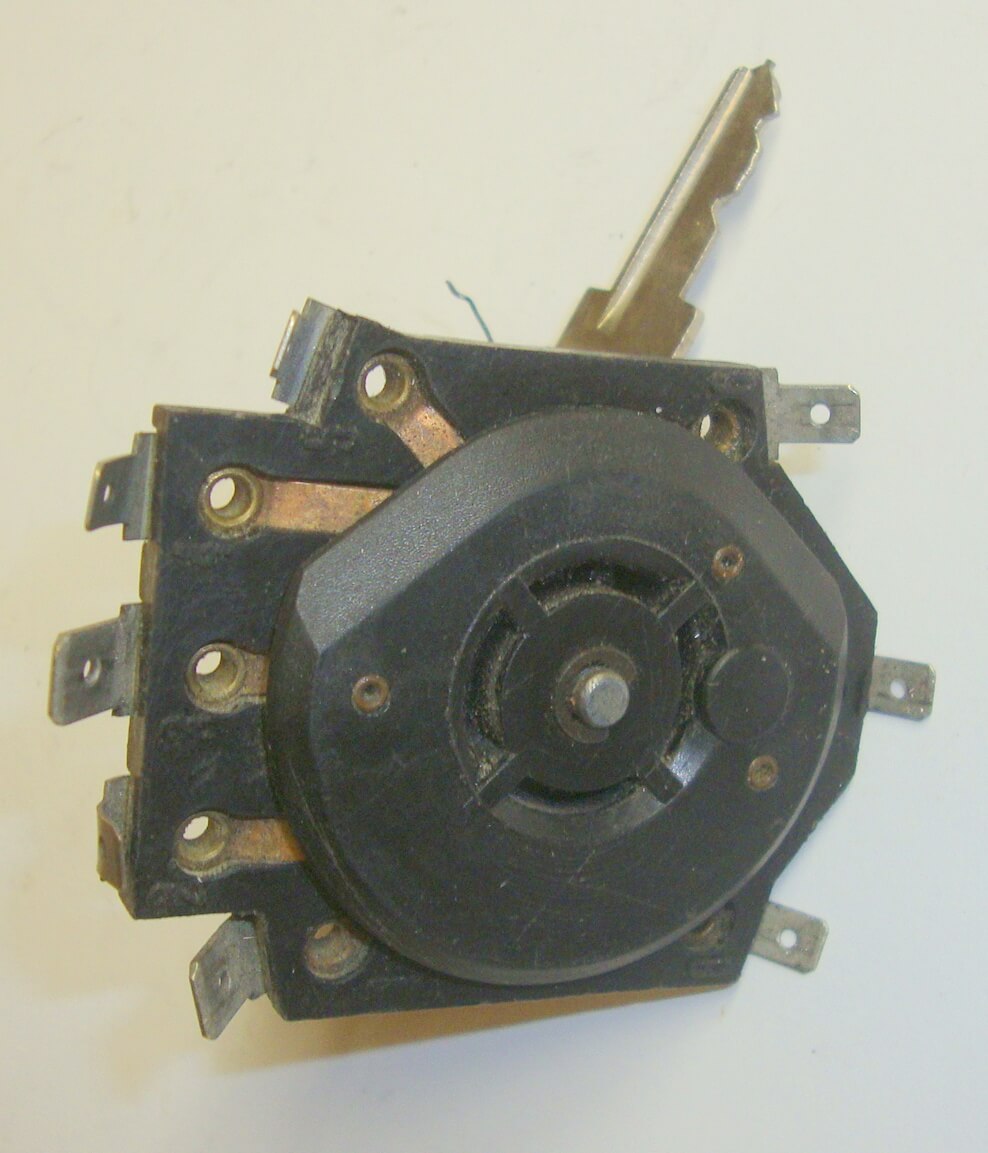 Ignition lock, without key, Hoffmann Vespa 150 Königin- HC, used
