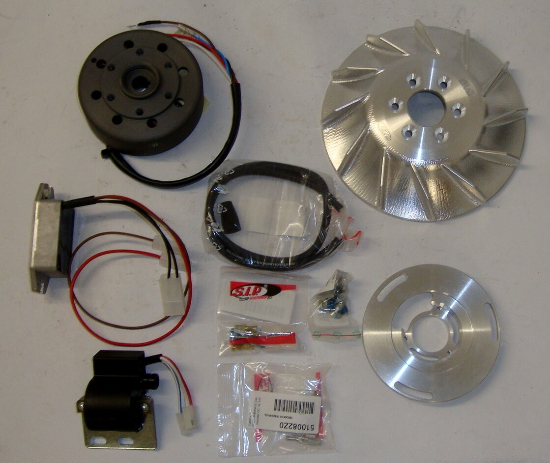 Ignition, SIP PERFORMANCE by VAPE, Road, DC, Vespa 125 GTR 2°/TS 2°/150 Sprint V 2° /Super 2°/200 Rally 2°/PX80 -200/PE/Lusso/Cosa