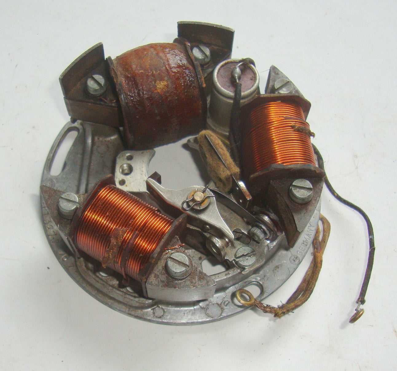 Satorplate and flywheel, Hoffmann Vespa 125